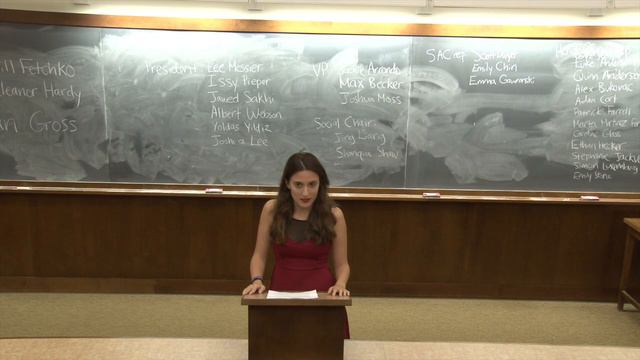 Marta Martinez Fernandez '18 - Honor Council Representative смотреть онлайн