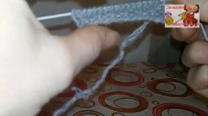 Вязание спицами. Платье на девочку один годик. Вяжем кокетку. Часть 2