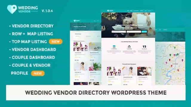 Vendor Directory WordPress Theme | Wedding Vendor | Themeforest Website Templates and Themes смотреть онлайн