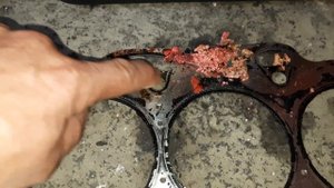 Тойота авенсис,1AZ-FSE,отхонинговали блок,шлифанули поверхности гбц,ч2