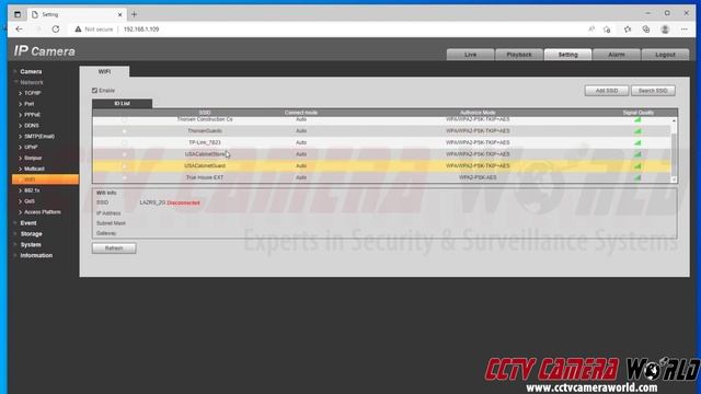 How to connect a Wireless Security Camera to a WiFi network смотреть онлайн