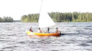 Парусная лодка Фофан Видео 1