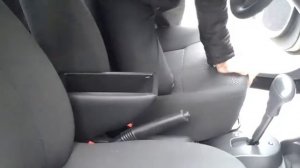 33 секунды - установка подлокотника Ниссан Альмера видео