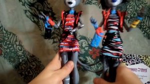 Обзор на Монстер Хай*Мяулодия и Пурсефона Зомби Шейк-Monster High*Meowlody&Purrsephone Zombie Shake