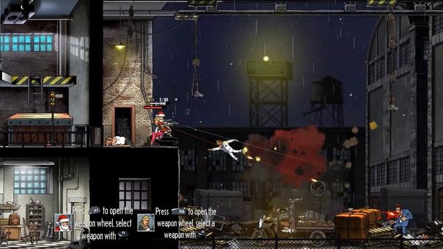 Игры на двоих / троих / четверих на одном пк - Guns, Gore and Cannoli 2 смотреть онлайн