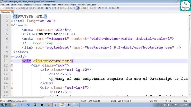 Bootstrap Tutorial for Beginners