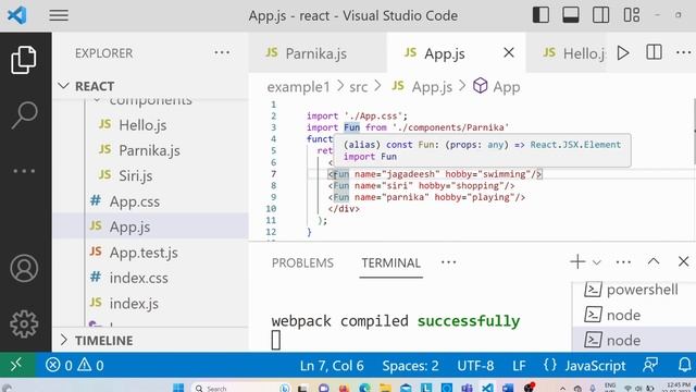 Props In React JS | React JS Props | React JS Tutorial For Beginners | Learn React JS
