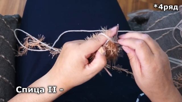 Тапочки спицами. Подарок своими руками