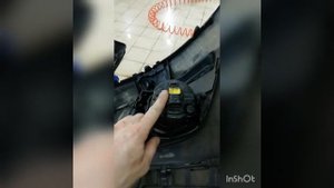 Снятие переднего бампера Volvo cx60