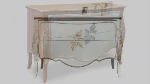 Оригинальный комод Трио из дуба для спальни в классическом стиле | БЕЛФАН