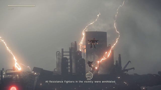 Nier Automata – Flooded City Battle [4K-60fps, Xbox One X] смотреть онлайн