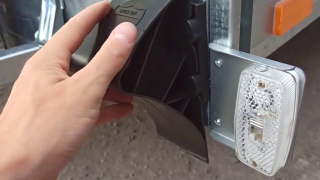 Truck Way G26.01. Противооткатный упор с кронштейном для легкового прицепа. смотреть онлайн