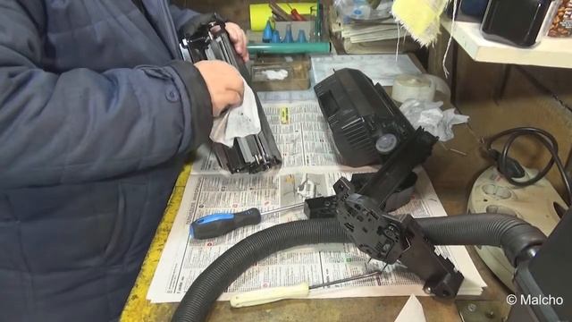 Заправка картриджа HP CF281X, CF281A смотреть онлайн