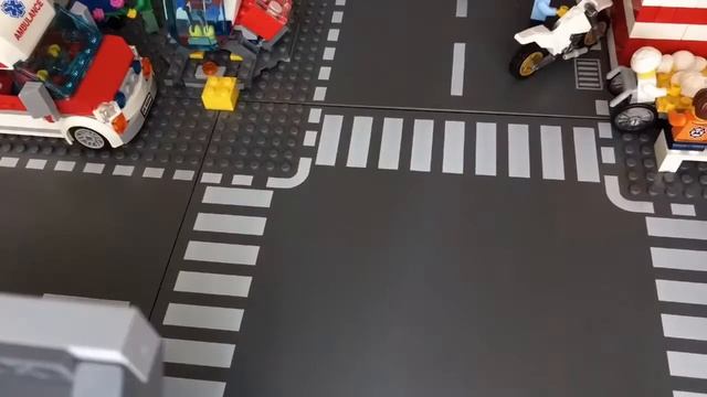 Экстремальные гонки на мотоциклах! Лего анимация мультик LEGO CITY