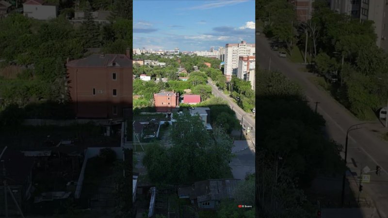 Вид на Благовещенск