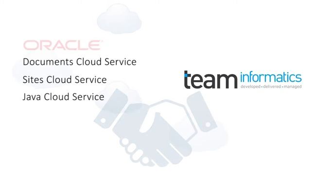 Intro to TEAM's Oracle Cloud Managed Service смотреть онлайн