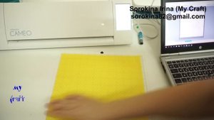 Cutting fabric with Silhouette Cameo / Резка ткани на плоттере Silhouette Cameo