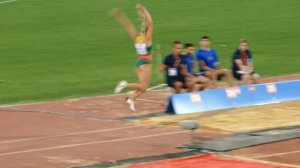 Aurėja BENIUŠYTĖ (LTU) Triple Jump W Final 12.80 11th Place Eropean U20 Championships Jerusalem 202