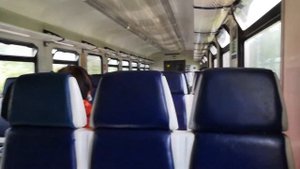 Электричку ржд колбасит на кривых рельсах