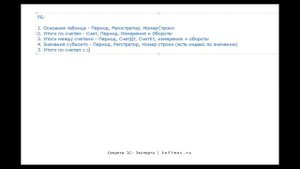 Секреты 1С Эксперта 07-01.  Регистры бухгалтерии.