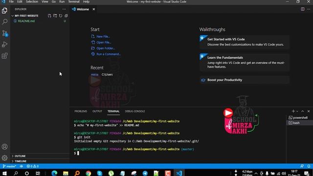 How to GIT INIT, ADD, COMMIT, SET ORIGIN, PUSH | GIT COMMANDS | খুব সহজেই GIT বেসিক কমান্ড শিখুন।