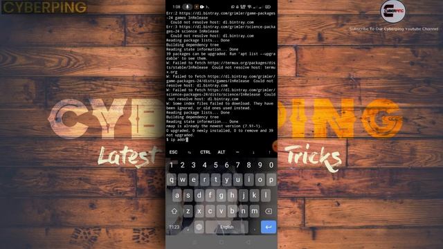 ?? How to find the connected device on your Wifi Router with Termux-CyberPing_by Mr. Aryan смотреть онлайн