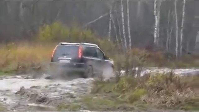 Тест по бездорожью Ниссан X-ТРЕЙЛ. смотреть онлайн