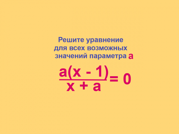 Параметр, Задача 0.6, Математика, ОГЭ, ЕГЭ, Подготовительные задачи