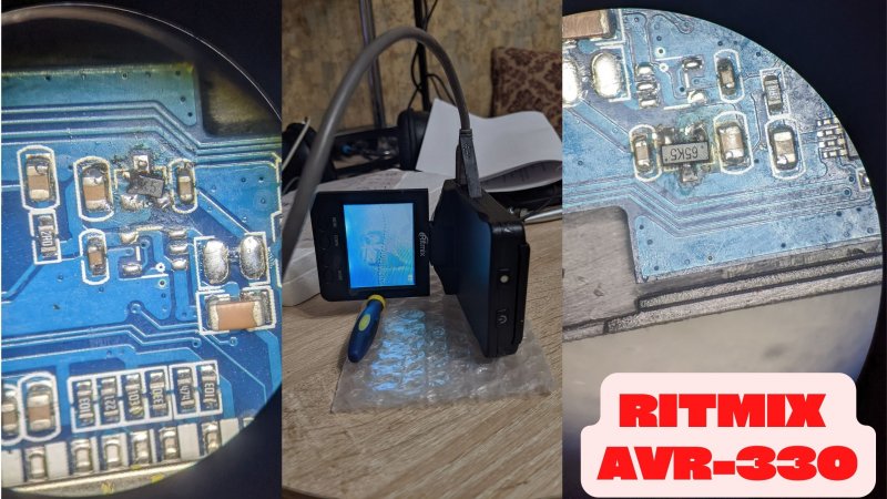 #shorts 109 / Автомобильный видеорегистратор Ritmix AVR-330  /  не включается