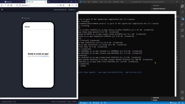 Tutorial Belajar Ionic 6 #11 Belajar Click Pada Button смотреть онлайн