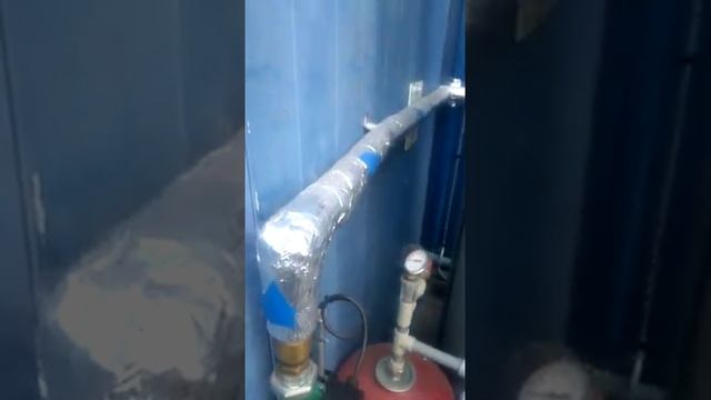 Instalación bomba de calor ACS empresa Clorox Chile, Marzo 2021