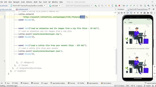 Adding Lottie Animations to Your Flutter App: A Step-by-Step Guide