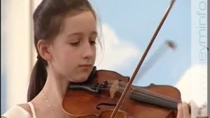 Курян покорила 11-ти летняя скрипачка Мария Лундина