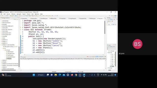 Java Week 12 Concepts Summary SEP 2022 смотреть онлайн