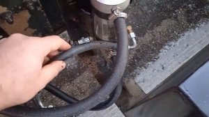 Установка подогревателя топлива ПТ-570 на MAN.