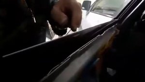 Toyota Harrier снятие молдинга/ бархотки стекла