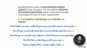 PCA-14  Quick, GCP Professional Architect - bigquery, pubsub, dataflow, streaming, analytics