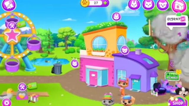 Floof - Домик для питомца 15. НОВОЕ ОБНОВЛЕНИЕ: Ремонт и строительство детской площадки. смотреть онлайн