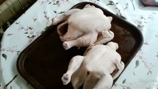 Декабрь.Как живут курочки.Бройлеры.