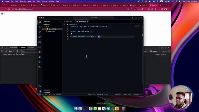 JavaScript Output Tutorial Bangla #2