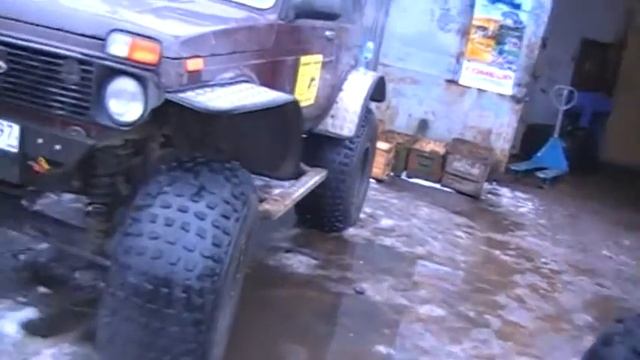 большое колесо  Тюнинг внедорожников