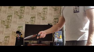 Вращение ножа.Трюки с ножом.Урок 11/Spin knife.Knife tricks.Lesson 11