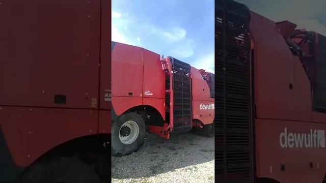 Комбайн картофелеуборочный самоходный четырёхрядный Dewulf Kwatro обзор от Владислава Перегудова