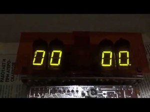 Ламповые Часы СОВА настройка