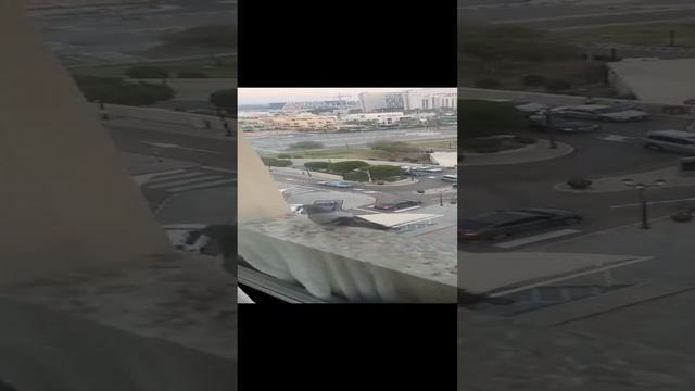 Вид с номера отеля в Абу-Даби