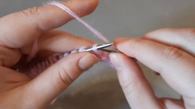 Ажурный узор спицами "Маленькие листики". смотреть онлайн