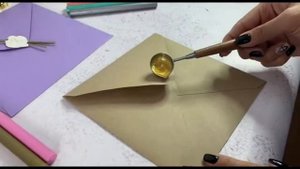 Сургуч и ложка для сургуча