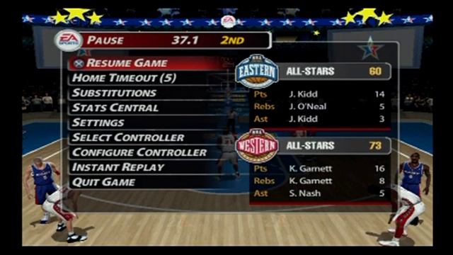 NBA Live 2005 (PS2) | All-Star Game | All-Star Weekend смотреть онлайн