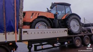 Перевозка трактора МТЗ 3022