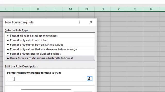 How to apply border to cell when type in Microsoft Excel automatically with Conditional Formatting